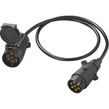 Tanatech Prodlužovací 7-pol kabel 1m závěsná zásuvka+vidlice