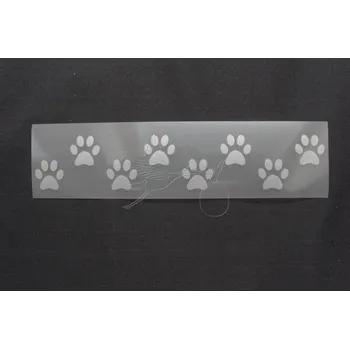 Tlapky - pásek - reflexní nažehlovačka