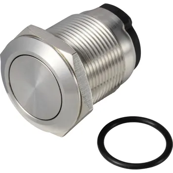 TRU COMPONENTS ONPOW6319F-10Z/Q/S, TC-13224188 tlačítko, 19 mm, 36 V DC/AC, 2 A, 1 ks