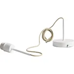 Kave Home Béžovo-bílý plastový napájecí kabel Fulvia 1,5 m