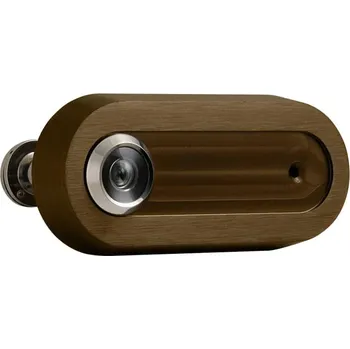 Dveřní kování MP KOVÁNÍ AXA - Jmenovka BETA2 s kukátkem Povrch: F4 - bronzový elox