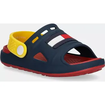 Dámské pantofle Dětské pantofle Tommy Hilfiger tmavomodrá barva, T3X2-33905 T3X2.33905.22.29 59X, EUR 22