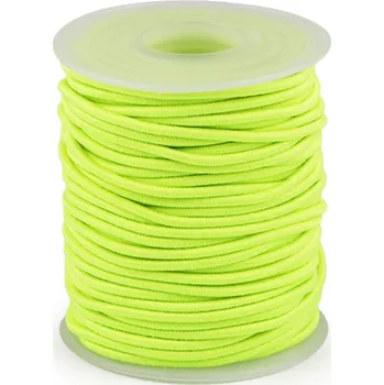 Kulatá pruženka Ø2 mm, barva 6 žlutozelená ost. neon