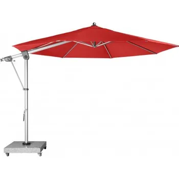 Stínicí technika Doppler EXPERT 350P – zahradní slunečník s boční tyčí : Desén látky - T809