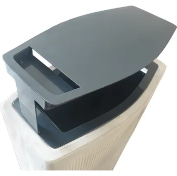 Odpadkový koš ADVAS Stříška betonového koše City Bez povrchové úpravy Bez popelníku