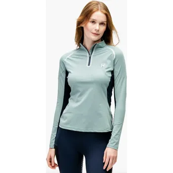 Dámské tričko HORSEWARE Triko Stamina Horseware, s dlouhým rukávem, dámské, sage L