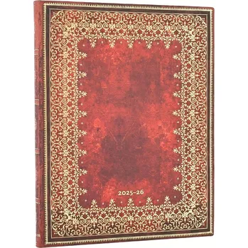 Kalendář Paperblanks Diář 2025-2026 Foiled, ULTRA, týdenní, vertical, flexis