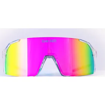 Sluneční brýle be-AM LIFE JUNIOR 057/CLNP Sluneční sportovní brýle - clear/neon pink