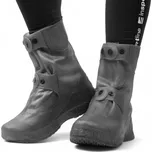inSPORTline Nepromokavé návleky na boty Nispo šedá-transparentní - M (34-36)