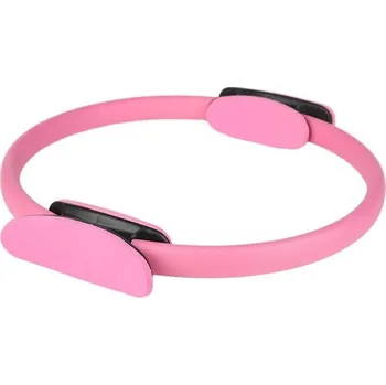 Posilovací kruh na jógu a pilates | fitness pomůcka, cvičební kruh - Růžová