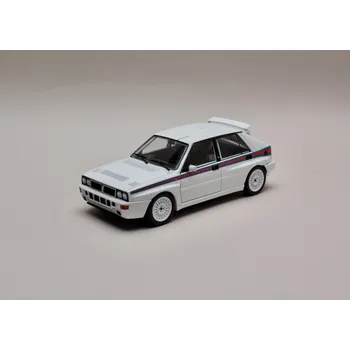 Plastikový model Lancia Delta Integrale 16V 1989 bílá 1:24 WhiteBox