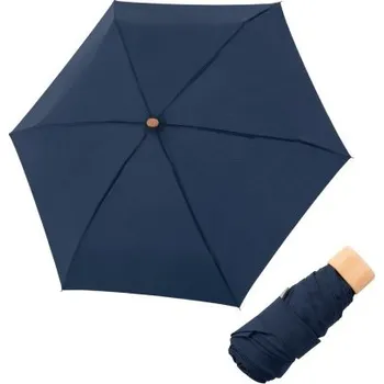 Deštník Doppler Nature Mini Cork deep navy FSC® - EKO deštník