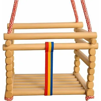 Dětská houpačka Dětská houpačka buková Baby Mix přírodní