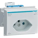 HAGER Zásuvka SN013 250/10A SN013