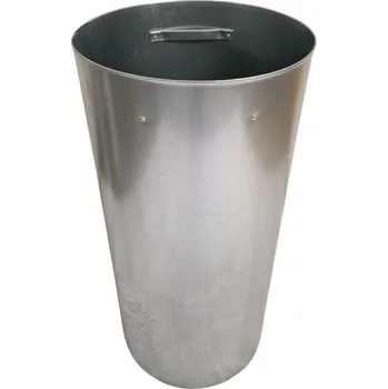Venkovní odpadkový koš ADVAS Pozinkovaná vložka betonového koše