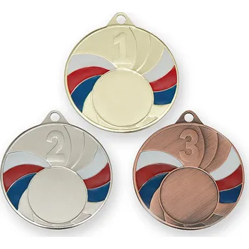 Cinkili Medaile 29027 zlatá, stříbrná, bronzová Barva: Stříbrná