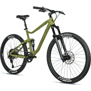 Horské kolo LEADER FOX Horské kolo HARPER FULL.SUSP 29" ARMY GREEN 2026 Velikost rámu: 19,5"