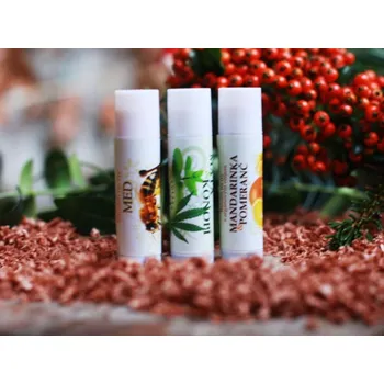 Tělové mléko Balzám na rty Pomeranč a mandarinka