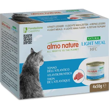 Krmivo pro kočku 24x50g Almo Nature HFC Natural Light - atlantský tuňák