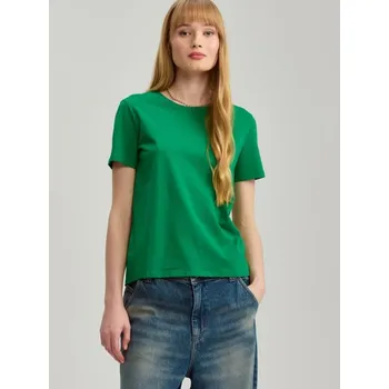 Dámské tričko Tričko s kulatým výstřihem - M - House - tmavozelený - 953DW-79X