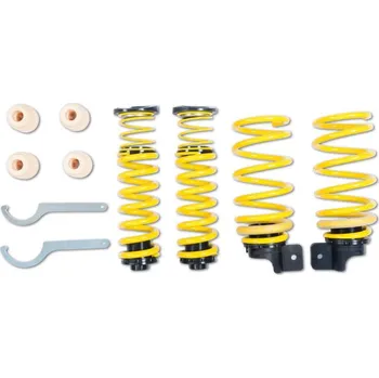 ST Suspensions výškově nastavitelný pružinový kit pro Audi A7 sportback 4G, 4GA, 4GF Benzin, Diesel, AWD, FWD, FWD, o výkonu 140-250 kW