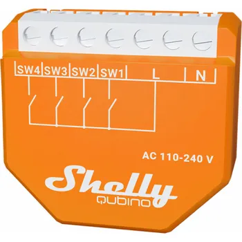 Relé Shelly Qubino Wave i4 QNSN-0A24XEU