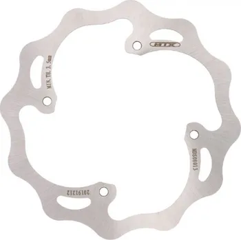 Brzda pro motocykl MTX PARTS brzdový kotouč zadní KTM SX 85 03-10, SX 105 03-19 WAVE (200X110X4mm) (4X6,5mm) (MTX PARTS brzdový kotouč zadní KTM SX 85 03-10, SX 105 03-19 WAVE (200X110X4mm) (4X6,5mm))