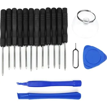 Gola sada Interlook T16 | Sada servisních nástrojů pro telefony Černý