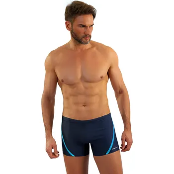 Pánské plavky Sesto senso plavky pánské 366 - tm. modrá, M (Pánské plavky Sesto Senso)