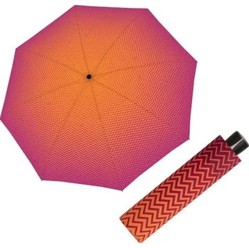 Deštník Doppler Fiber Mini Strong berry - dámský skládací deštník