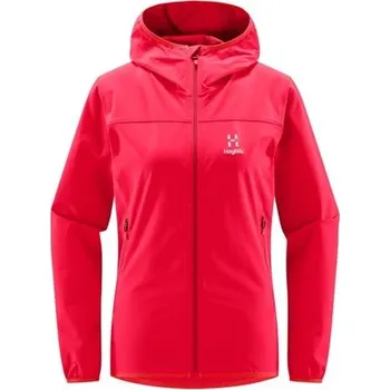 Dámská větrovka Haglöfs Natrix Jacket Women, Scarlet Red - dámská softshellová bunda M + Doprava zdarma