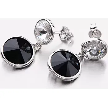 Náušnice Dámské náušnice stříbro 925 krystaly visací E1403460-2120-SLX