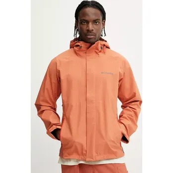 Pánská bunda Outdoorová bunda Columbia Earth Explorer II 2117013 oranžová 22X, vel. M
