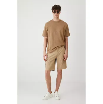 Bavlněné šortky Medicine pánské, béžová barva RS25.SZM903 80X, vel. XXL