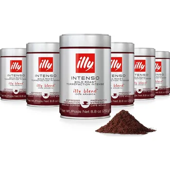 Káva Illy Intenso mletá káva 250g 6ks