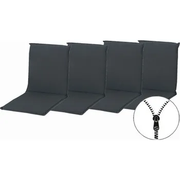 Podsedák Doppler ELEGANT 2430 nízký - set 4 ks - polstry na židli a křeslo