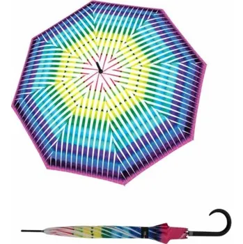 Deštník Doppler Modern Art Long AC Rhapsody - holový vystřelovací deštník