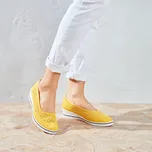 3Pagen Krajkové baleríny žlutá 40