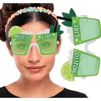 Karnevalový doplněk Brýle Mojito Girl