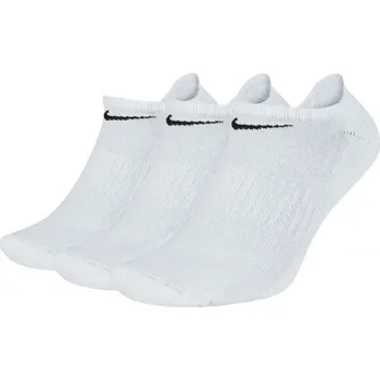 Pánské ponožky Nízké bavlněné ponožky Nike Everyday Cushioned 3pack SX7673-100, 42/46 L