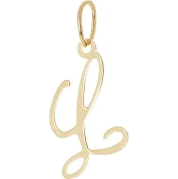 Přívěsek Přívěšek ze žlutého zlata písmeno L ZZ0927LF