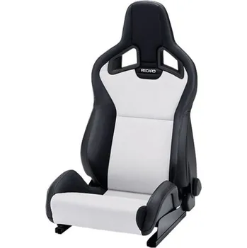 Sedadlo Sportovní sedačka RECARO Sportster CS, sklopná, vyhřívaná, s airbagem, černá koženka / stříbrná Dynamica