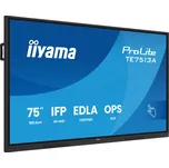 Interaktivní monitor iiyama 75" TE7513A-B1AG 4K UHD Google EDLA iiShare, DMS, WiFi, USB-C, HDMI, DP 0
