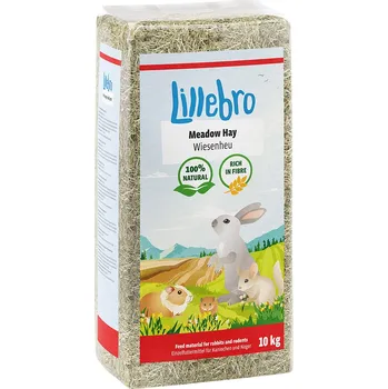 Krmivo pro hlodavce 10kg Lillebro luční seno malá zvířata