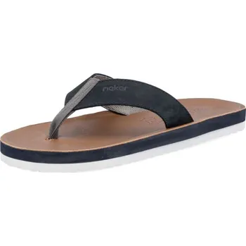 Pánské žabky Pánské žabky RIEKER 20152-14 modrá S5 44