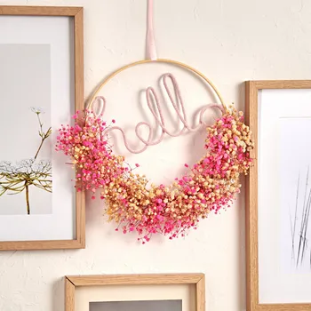 Dámské pantofle 3Pagen Květinový věnec Hello Průměr 25 cm