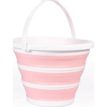 Nádoba na olej a ocet Úklid pro klid Skládací kyblík 10 l - tři barvy na výběr Barva: Růžová
