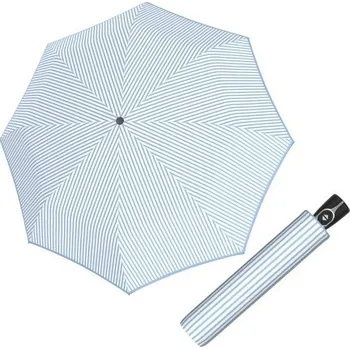 Deštník Doppler Fiber Magic Sailing Day Blue - dámský plně automatický deštník