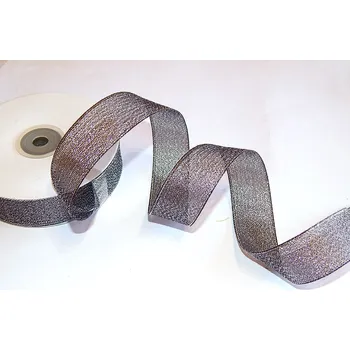 Stuha Stuha lurexová metalická, WB7003, šíře 25 mm, za metr