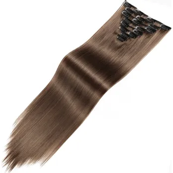 Příčesek Clip in sada EXCLUSIVE - 63 cm - odstín M4/30